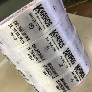 Etiqueta Impressa No Cetim